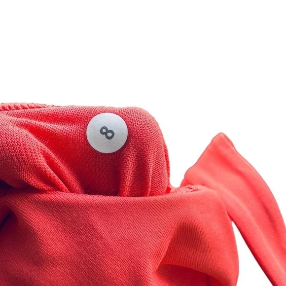 Lululemon Rise and Flow Tank Sz 8 In Cape Red Luxtreme - Picture 7 of 12